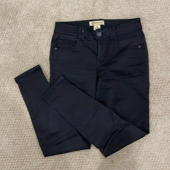 Democracy Size 6 Black Jeans “Ab” technology - Picture 1 of 4